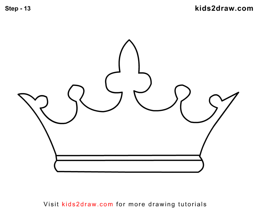 Mini coroa para imprimir
