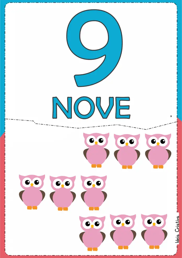Números para Imprimir: Confira dezenas de moldes e atividades!