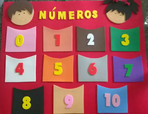 educação infantil numerais