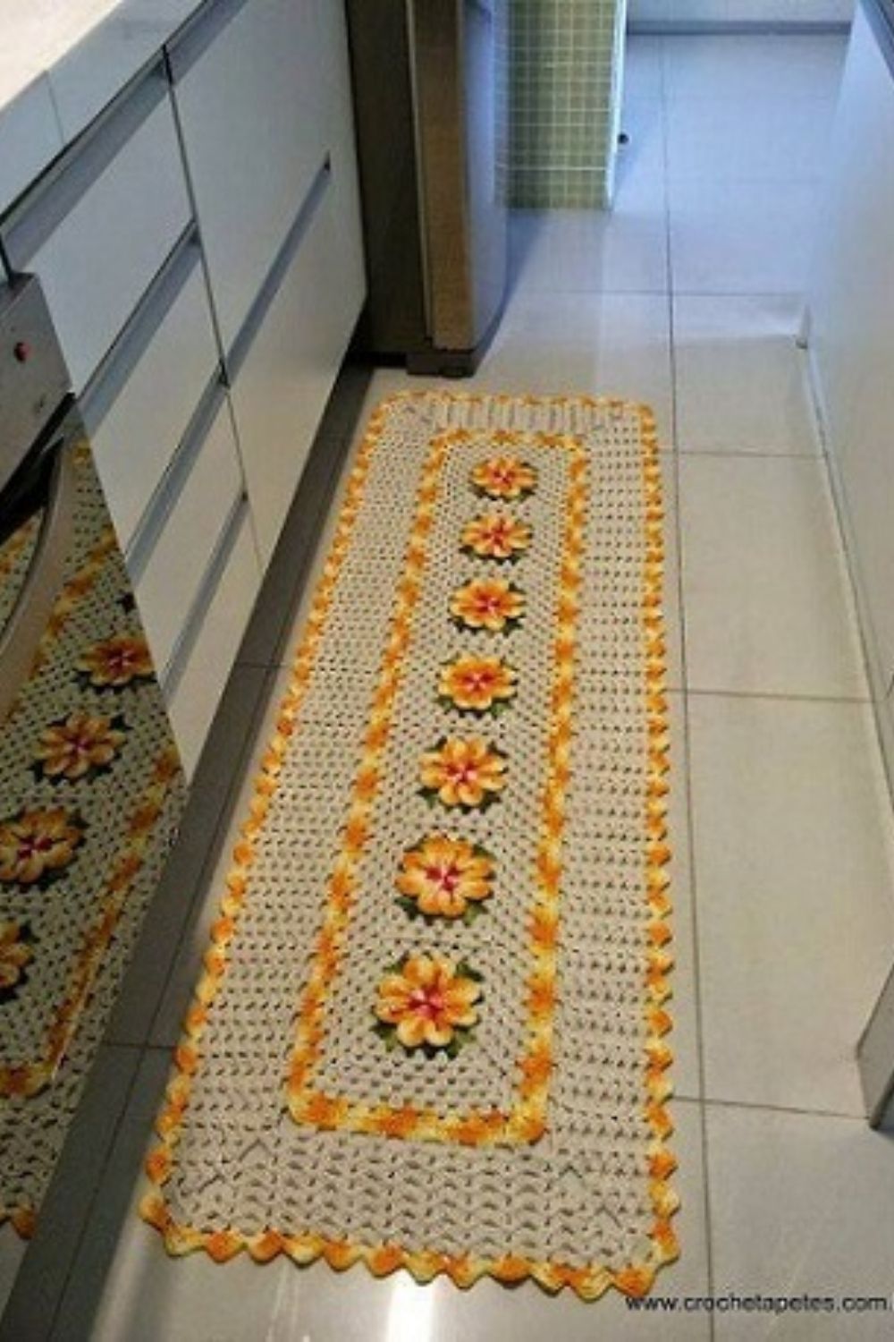 Tapete de Crochê para Cozinha - CONHEÇA LINDOS MODELOS! - Artesã de Mão ...